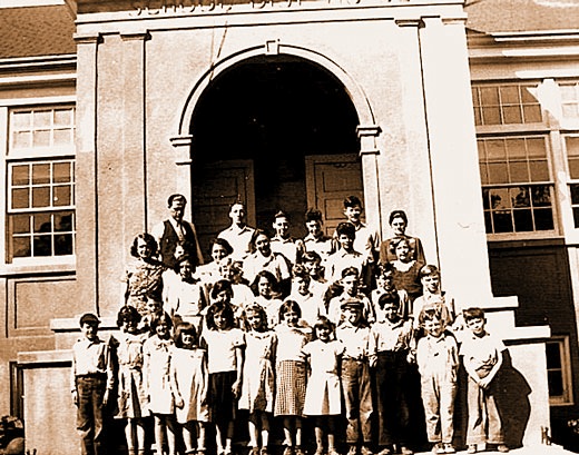 School on Wagner Creek, 1934-35